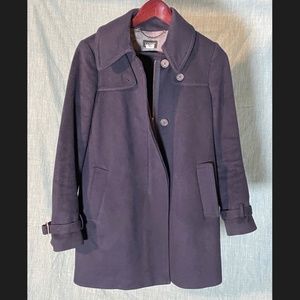 Navy JCrew Coat size 2
